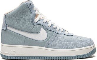 Air Force 1 High Sculpt Worn Blue sneakers