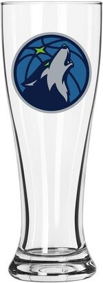 Minnesota Timberwolves Letterman Logo 16 oz Pilsner Glass