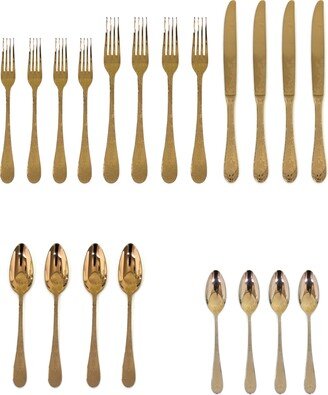 Coccodrillo Bronzo Flatware Set, 20 Piece