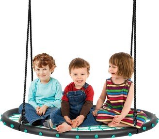 40'' Spider Web Tree Swing Set w/ Adjustable Hanging Ropes