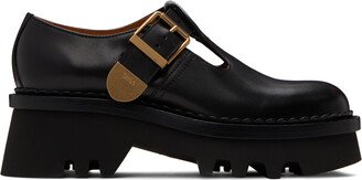 Black Owena Oxfords