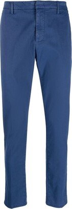 Mid-Rise Straight-Leg Trousers-DY