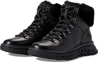 5.Zerogrand Hiker Waterproof (Black Leather/Black Waterproof) Women's Shoes