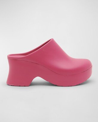 Terra Vinyl Chunky Clogs-AA