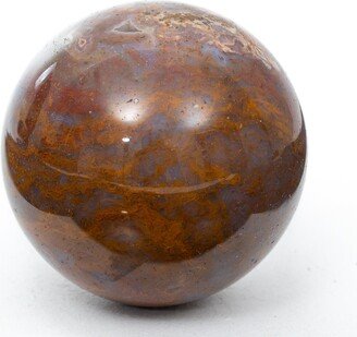 Fossil Coral Polished Sphere 1.97 Inch Chakra Crystal Specimen #4491T - Indonesia