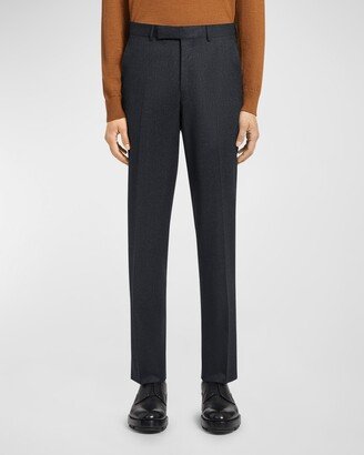 Men's Wool Flannel Pants-AA