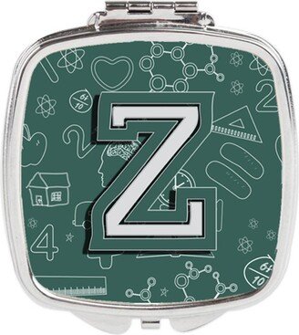 CJ2010-ZSCM Letter Z Back to School Initial Compact Mirror