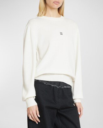 Basic Logo Wool Sweatshirt