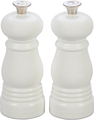 Petite Salt and Pepper Mill Set with Adjustable Grind