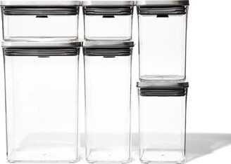 OXO SteeL Pop Container Set of 6