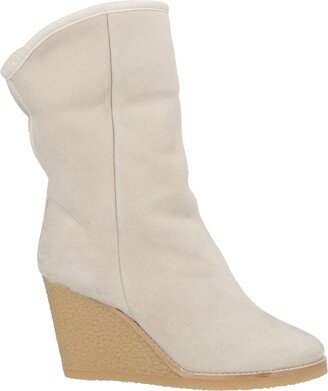 Ankle Boots Beige-AA