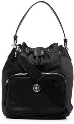 Logo-Plaque Bucket Bag-AC