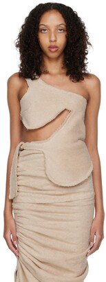 SELASI SSENSE Exclusive Beige Lake Camisole