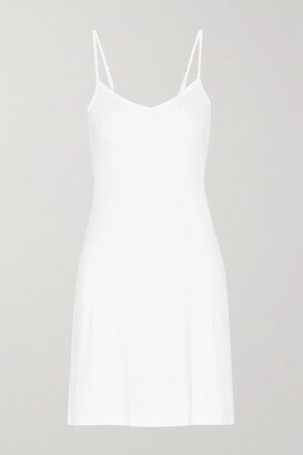 Ultralight Mercerized Cotton Chemise - White