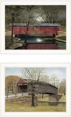 Bridge Collection I 2-Piece Vignette by Billy Jacobs, White Frame, 27 x 21