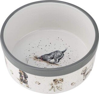 Wrendale Designs 6 Inch Pet Bowl (Assorted Dogs) - 6 Inch