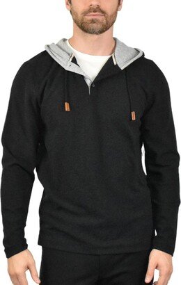 Herondo Stretch Hooded Henley