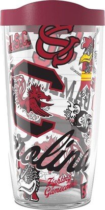 South Carolina Gamecocks 16 Oz Allover Classic Tumbler