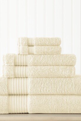 Modern Threads 6-Piece Turkish Cotton Towel Set