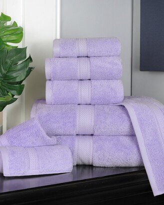 Highly Absorbent 8Pc Ultra Plush Solid Egyptian Cotton Towel Set