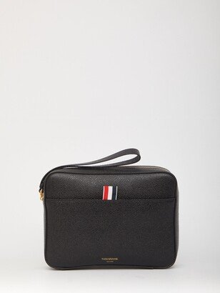 Black Leather Pouch-AF