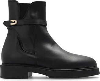 Legacy Logo Plaque Ankle Boots