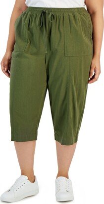 Plus Size Quinn Capri Pants, Created for Macy's