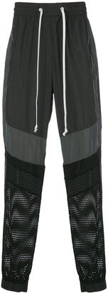 Mesh Panel Track Pants