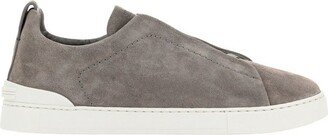 Round Toe Slip-On Sneakers-AF