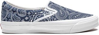 x Kith OG Classic Slip-On Paisley sneakers