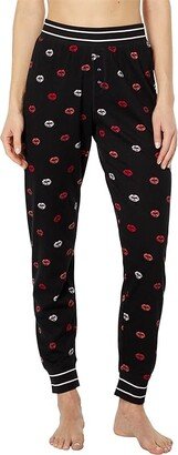 Be Mine Jogger Pants (Black) Women's Pajama