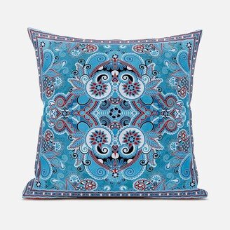 Amrita Sen Designs Amrita Sen Floral Paisley Indoor Outdoor Pillow Zip-AA