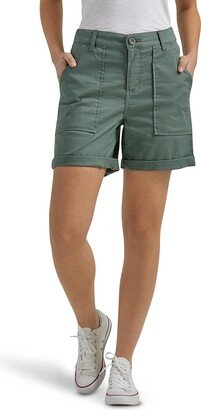 Women's Plus Size Legendary High Rise Relaxed Fit Rolled Short