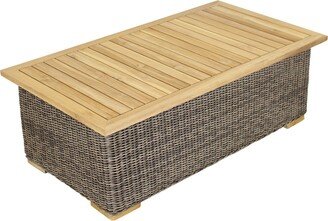 Courtyard Casual Tivoli Rectangle Coffee Table in Teak