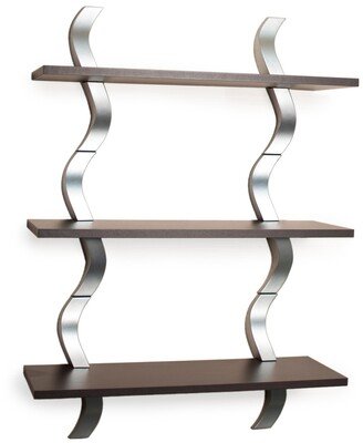 Waves 3 Level Shelving System