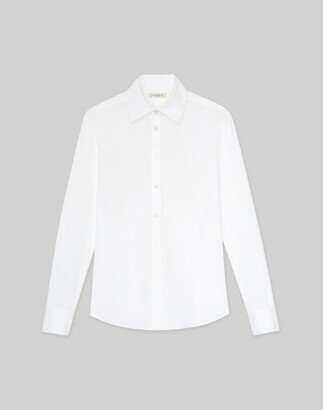 Heritage Stretch Cotton Button Front Shirt