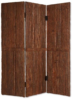 Rustic Double sided 3 Panel 6' Tahoe Screen