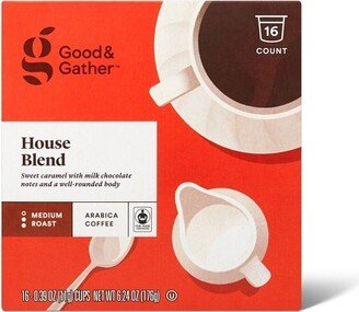 House Blend Medium Roast Coffee - 16ct Single Serve Pods - Good & Gather™