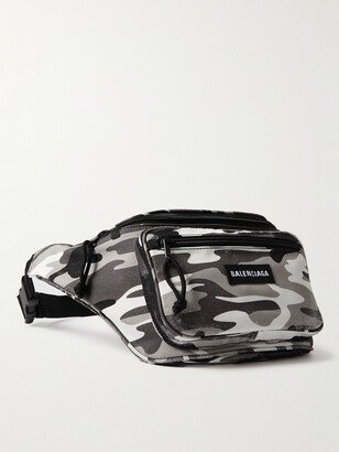 Explorer Camouflage-Print Nylon Belt Bag