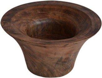 Large Decorative Wooden Bowl ,Brown