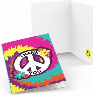 Big Dot Of Happiness 60's Hippie - 1960s Groovy Party Thank You Cards (8 count)