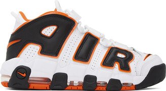 White & Orange Air More Uptempo '96 Sneakers