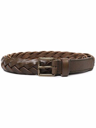 Interwoven Leather Belt