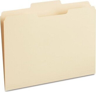Staples Manila File Folders 3-Tab Center Position Letter 100/Box (116780)