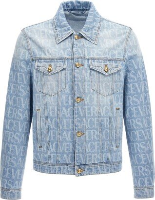 Allover Denim Jacket-AB