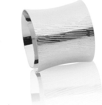 Set of 6 Silver Napkin Rings