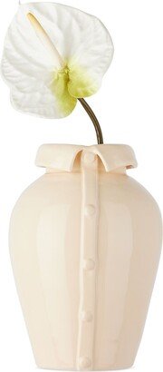 Lola Mayeras Beige Shirt Vase