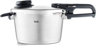 Vitavit Premium Stainless Steel 8.5 Quart Pressure Cooker with Steamer Insert