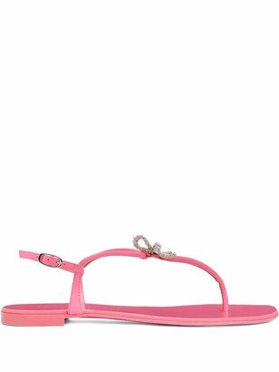 Embellished Thong Sandal