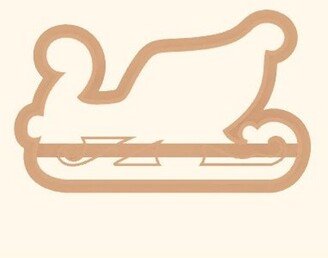 3D Sleigh Cookie Cutter 5 Piece Set